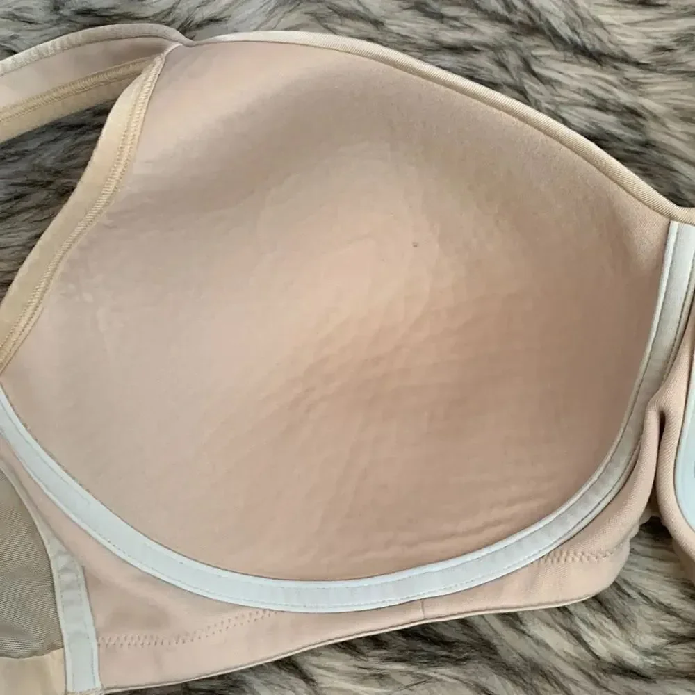 Lane Bryant Cacique Lined Satin No-Wire Bra
